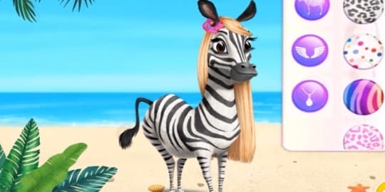 Jungle Animal Hair Salon 2